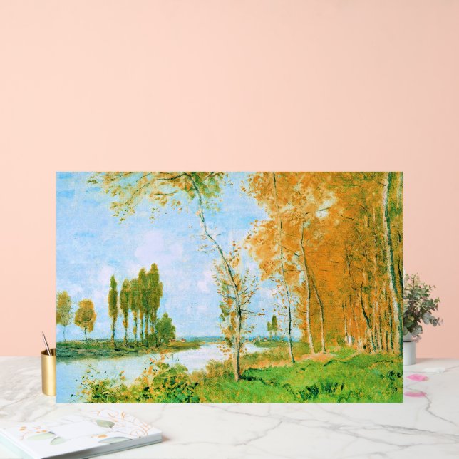 Panneau En Acrylique Monet - Le Printemps à Argenteuil, (Mariage)