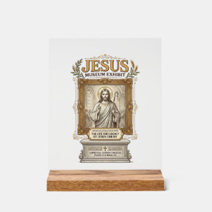 Panneau En Acrylique Musée de Jésus Exposition Musée de Jésus Expositio