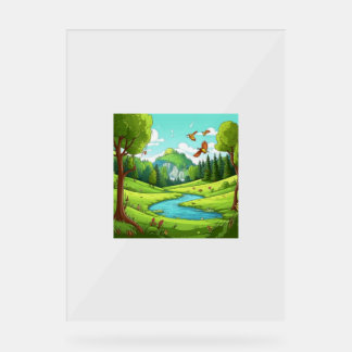 Panneau En Acrylique Nature 15.