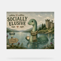 Nessie insaisissable socialement Cryptide cosy Loc