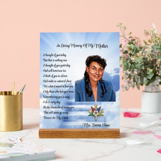 PANNEAU EN ACRYLIQUE OES (Mariage)