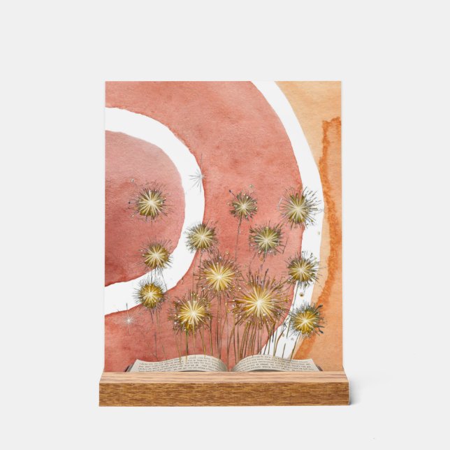 Panneau En Acrylique OEuvre étoilée (Recto)