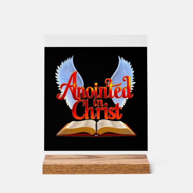 Panneau En Acrylique Onction en Christ (Recto)