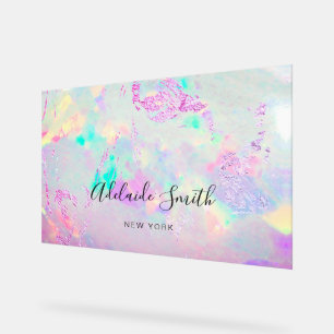 Panneau En Acrylique opale violette