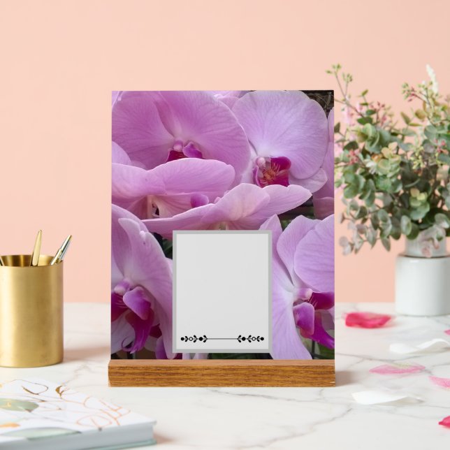 Panneau En Acrylique Orchids (Mariage)