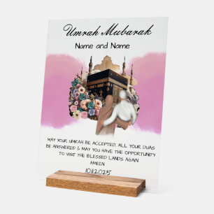 Panneau En Acrylique Oumrah Moubarak
