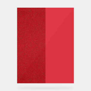 Panneau En Acrylique Panneau acrylique rouge Tomate demi-ton - personna