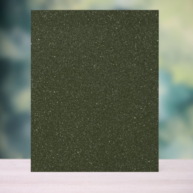 Panneau En Acrylique Panneau acrylique vert mousse de Parties scintilla (Neutre)