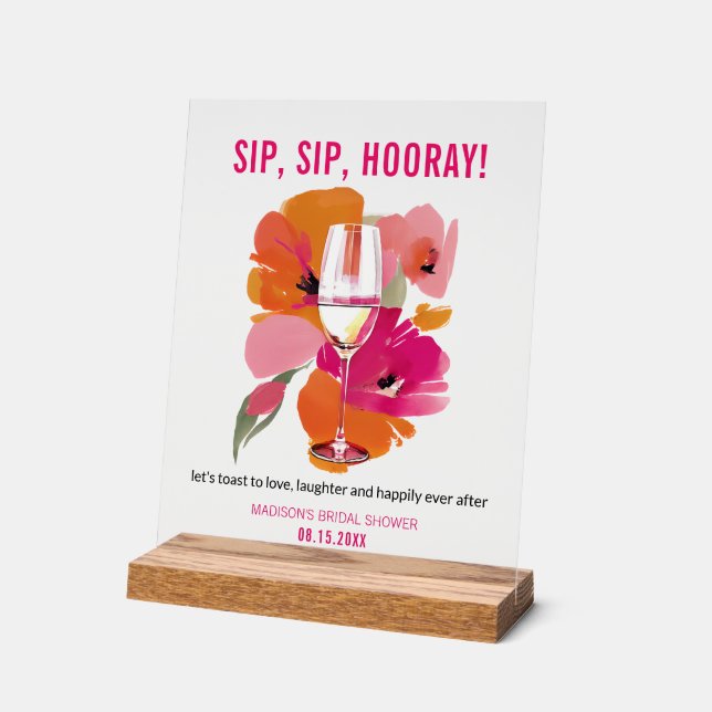 Panneau En Acrylique Panneau de barre acrylique transparent personnalis (Angle)