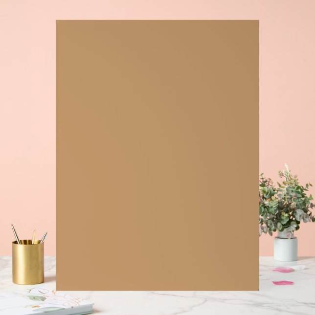 Panneau En Acrylique Peach Tan Color Block | Soft Wedding Design (Mariage)