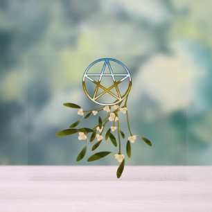 Panneau En Acrylique Pentacle avec gui