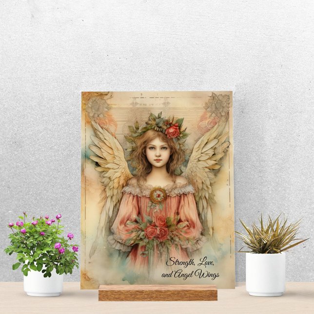 Panneau En Acrylique Personnalisable N'Importe Quelle Occasion Angel Vi (Créateur téléchargé)