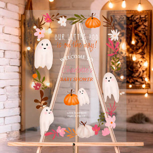 Panneau En Acrylique Petit livre d'Halloween Fantômes baby shower d'acc