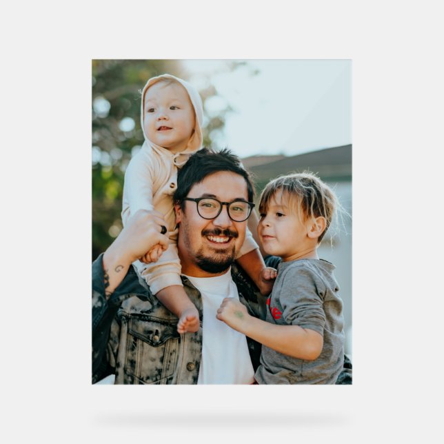 Panneau En Acrylique Photo personnalisée (Recto)