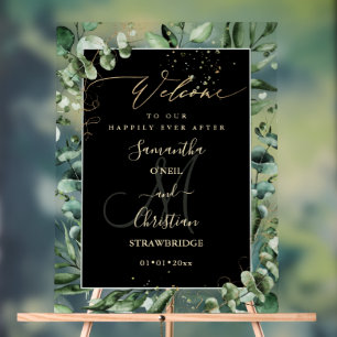 Panneau En Acrylique PixDezines Verdure rustique Gum Eucalyptus Bienven