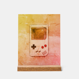 Panneau En Acrylique Pixelated Playground: The Game Boy Tribute