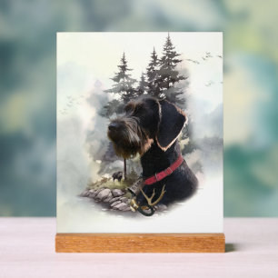 Panneau En Acrylique Pointer à poil dur allemand, GWP