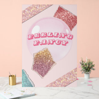 Panneau En Acrylique Poster du parti rose
