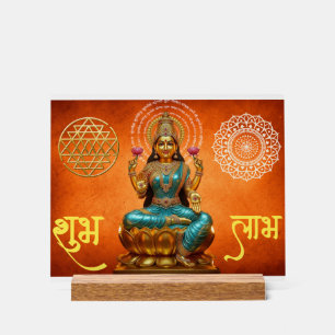 Panneau En Acrylique Poster traditionnel Laxmi Mata
