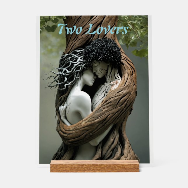 Panneau En Acrylique "Pour toujours les vôtres" (Recto)