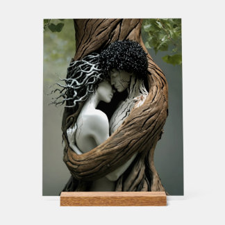 Panneau En Acrylique "Pour toujours les vôtres"