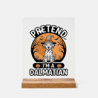 Prétendez que je suis un design de chien dalmatien