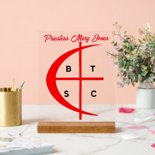 Panneau En Acrylique Prêtre des Croisés