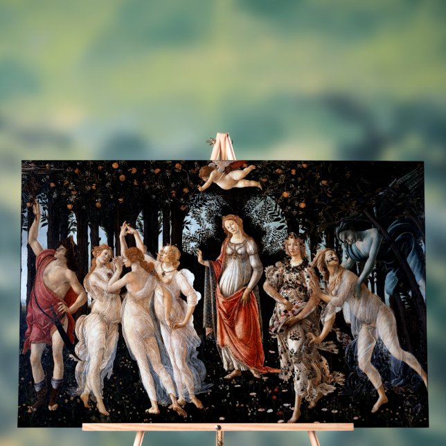 Panneau En Acrylique Primavera Botticelli (Neutre)