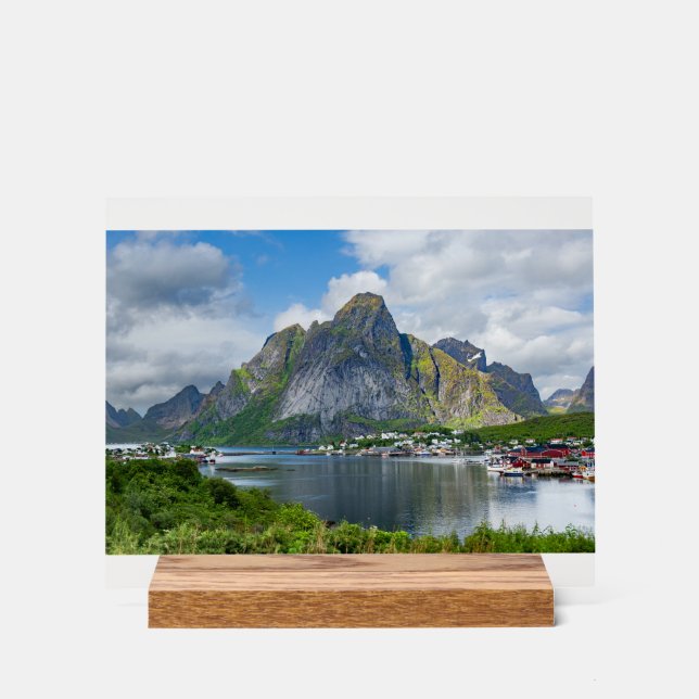 Panneau En Acrylique Reine aux Lofoten (Recto)