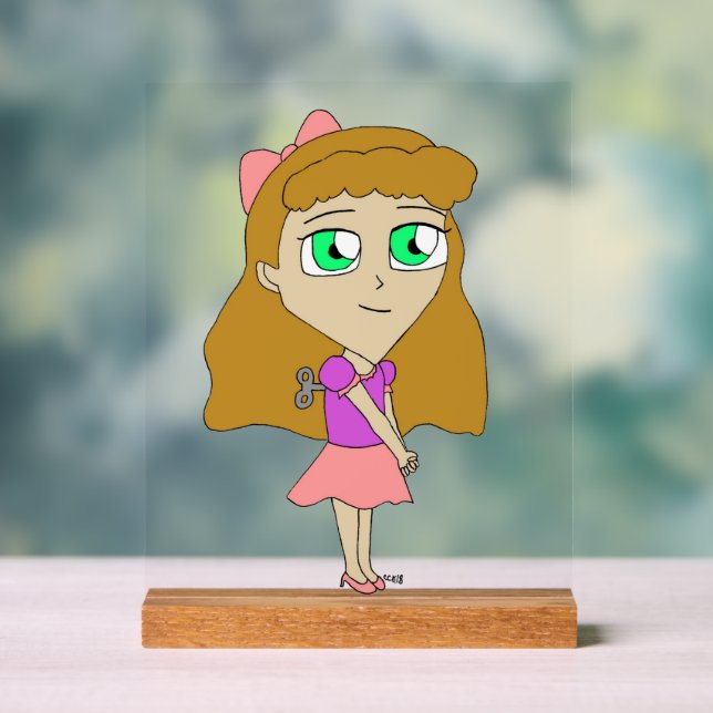 Panneau En Acrylique remonter chibi (Neutre)
