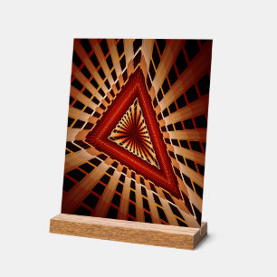 Panneau En Acrylique Réseau Fantastique Moderne Fractal 3D Design Graph