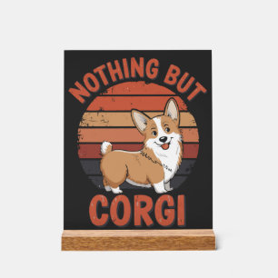 Panneau En Acrylique Rien que des Corgi