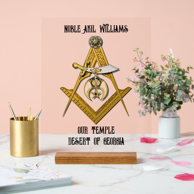 Panneau En Acrylique Rince (Mariage)