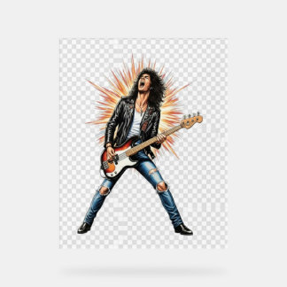 Panneau En Acrylique Rock acrylic sign