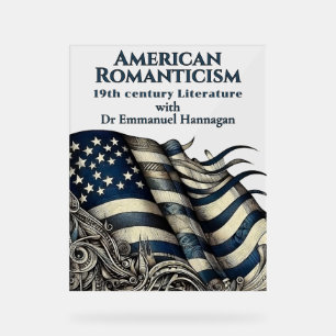 Panneau En Acrylique Romantisme Américain Personnalisé Post Grunge Drap