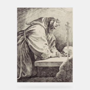 Panneau En Acrylique Saint François d'Assise Fondateur des Franciscains