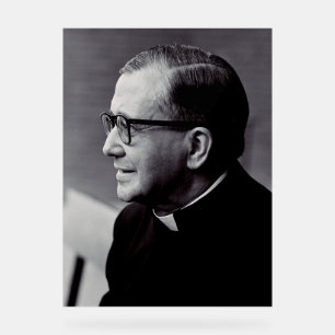 Panneau En Acrylique Saint Josemaría Escriva Saint de l'ordinaire