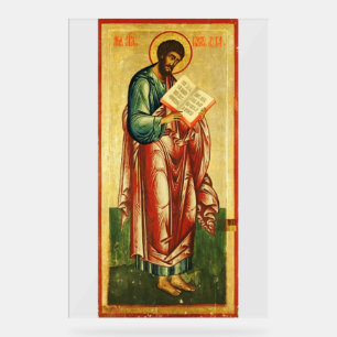 Panneau En Acrylique Saint Luc l'Évangéliste et Martyr