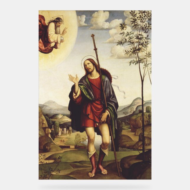 Panneau En Acrylique Saint Roch par Francesco Francia (Recto)