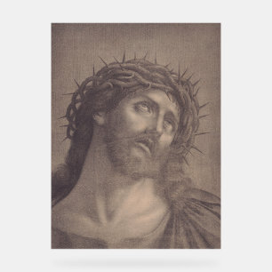 Panneau En Acrylique Saint visage de Jésus-Christ
