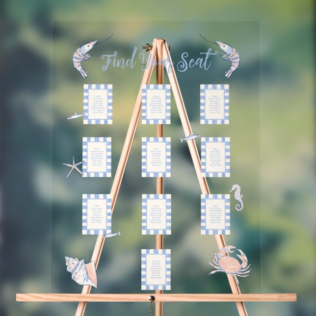 Panneau En Acrylique sea life (Neutre)