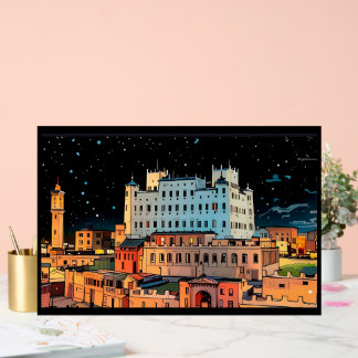 Panneau En Acrylique Seiyun Ville - Yémen