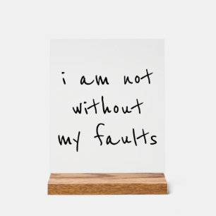 Panneau En Acrylique Signal acrylique défectueux