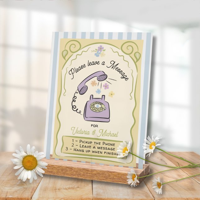 Panneau En Acrylique Signal de message téléphonique pour la douche mari (Créateur téléchargé)