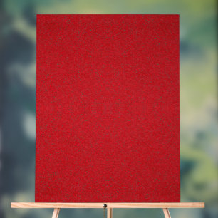 Panneau En Acrylique Signe acrylique à bruit rouge tomate - personnalis