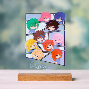 Panneau En Acrylique SIGNE ACrylique À Caractères Multiples Wingz