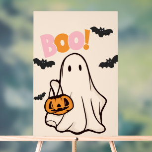 PANNEAU EN ACRYLIQUE SIGNE ACRYLIQUE DU PARTI HALLOWEEN