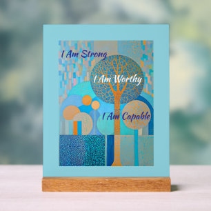 Panneau En Acrylique Signe Acrylique Vaut La Peine