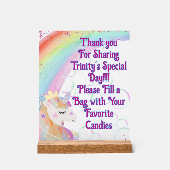 Panneau En Acrylique Signe d'activité (Recto)