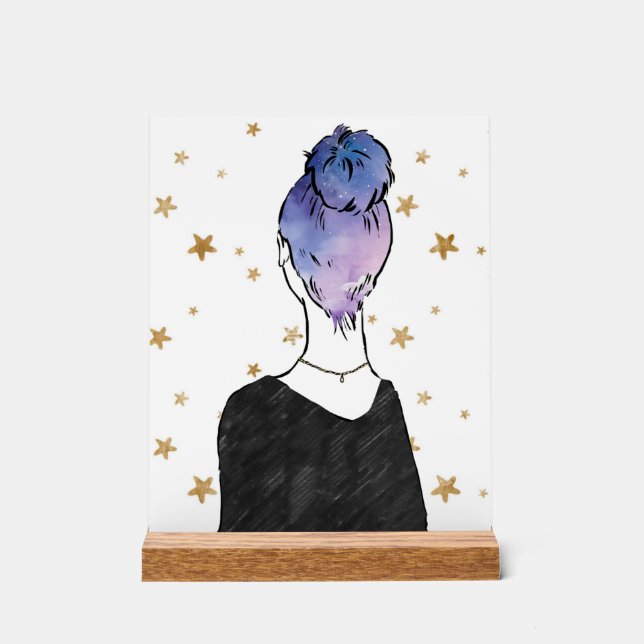 Panneau En Acrylique Signe de Stargirl (Recto)